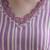 office women striped regular thread work cotton kurta with trousers & with dupatta