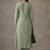 office women angrakha cotton kurta with trousers