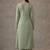 office women angrakha cotton kurta with trousers