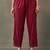 contemporary formal women regular thread work cotton kurta with trousers