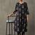 everyday women ethnic motifs printed regular cotton kurta with trousers