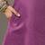 smart women printed regular cotton kurta with trousers