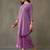 workwear women striped regular cotton kurti with palazzos