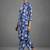 contemporary women floral printed regular kurta with trousers