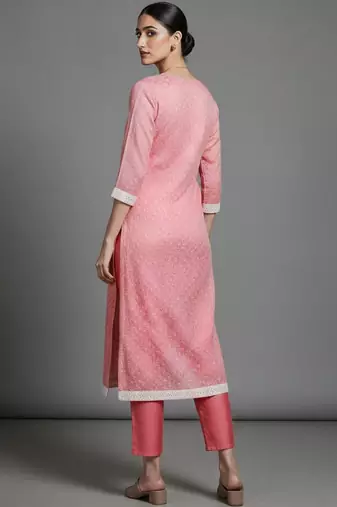 everyday women ethnic motifs printed regular kurta with trousers & with dupatta