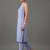 smart women striped regular cotton kurta with trousers