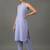 smart women striped regular cotton kurta with trousers