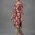 structured women floral printed regular kurta with trousers & with dupatta