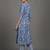 contemporary women floral printed regular cotton kurta with trousers & with dupatta