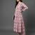  cotton printed ethnic motifs empire silk georgette kurta with trousers