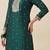 everyday classic women ethnic motifs embroidered regular kurta with trousers & with dupatta