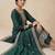 everyday classic women ethnic motifs embroidered regular kurta with trousers & with dupatta
