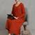women regular workwear kurta with trousers