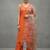 women floral regular cotton workwear kurta with trousers & with dupatta