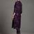 women ethnic motifs printed regular workwear kurta with trousers