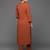 women regular silk crepe workwear kurta with trousers
