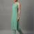 women striped regular workwear kurta with trousers