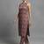 women ethnic motifs printed regular cotton workwear kurta with trousers