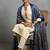 women embroidered regular thread work workwear kurta with trousers & with dupatta
