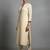 women embroidered regular thread work workwear kurta with trousers & with dupatta