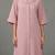 women regular silk crepe workwear kurta with trousers