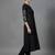 women floral embroidered panelled thread work workwear kurta with trousers