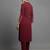 women regular silk crepe workwear kurta with palazzos