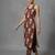 women ethnic motifs printed regular workwear kurta with trousers