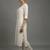women regular thread work workwear kurta with trousers