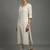 women regular thread work workwear kurta with trousers