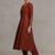 women regular sequinned workwear kurta with trousers