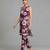 women floral printed regular cotton workwear kurta with trousers
