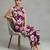 women floral printed regular cotton workwear kurta with trousers