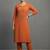 women ethnic motifs embroidered regular thread work workwear kurta with trousers