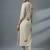 women animal printed regular workwear kurta with trousers