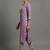 women ethnic motifs printed regular workwear kurta with trousers & with dupatta