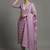 women ethnic motifs printed regular workwear kurta with trousers & with dupatta