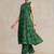 women floral printed urban work kurta with trousers