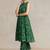 women floral printed urban work kurta with trousers