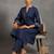 women embroidered thread work smart comfort kurta with trousers