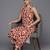 women ethnic motifs printed regular cotton workwear kurta with trousers