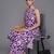 women printed regular cotton workwear kurta with palazzos