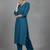 women regular cotton workwear kurta with trousers