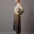 women ombre dyed regular thread work workwear kurta with trousers