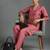 women regular thread work workwear kurta with trousers