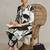 women floral printed regular cotton workwear kurta with trousers