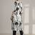 women floral printed regular cotton workwear kurta with trousers