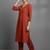 women regular workwear kurta with trousers