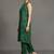 women ethnic motifs printed regular workwear kurta with trousers