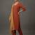 women ethnic motifs sleek kurta with trousers & dupatta